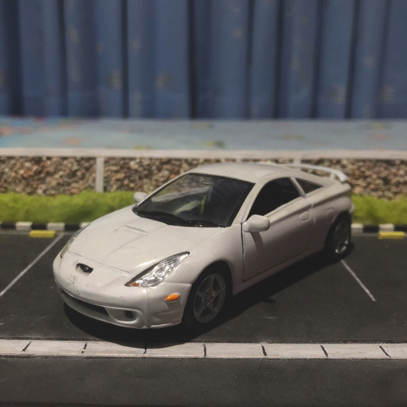 Diecast Toyota Celica Welly Putih