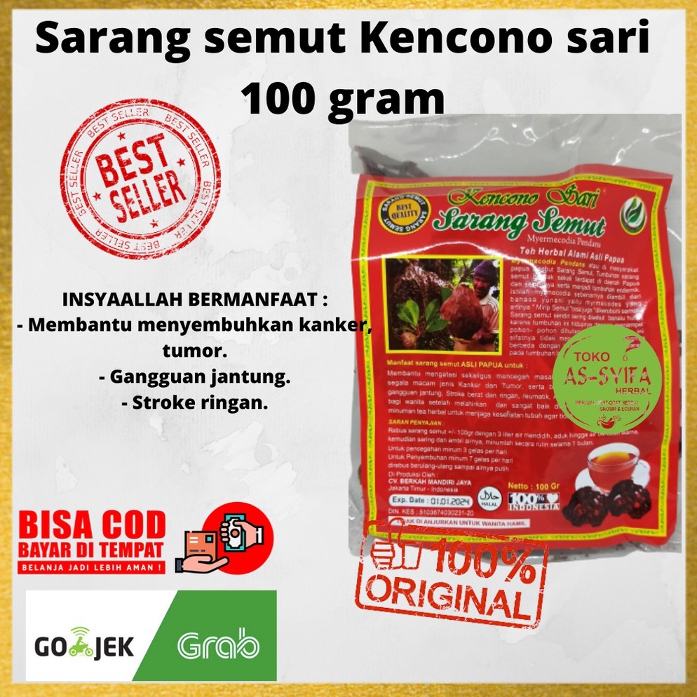 

KODE UBQ661 Sarang Semut Asli Papua Super Original Kencono Sari Herbal Kanker Tumor dan Struk