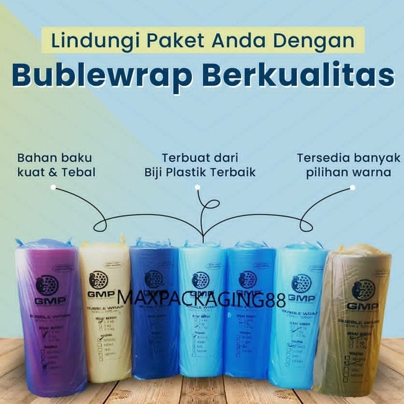 

12.12 sale Bubble Wrap Roll Besar 125cm X 50m !
