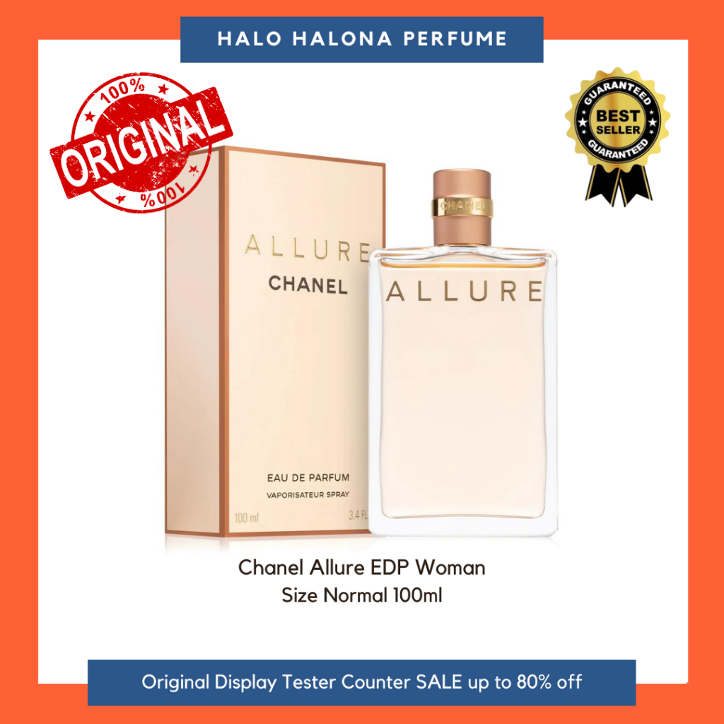 Chanel Allure EDP Woman Box Segel Parfum Original Authentic