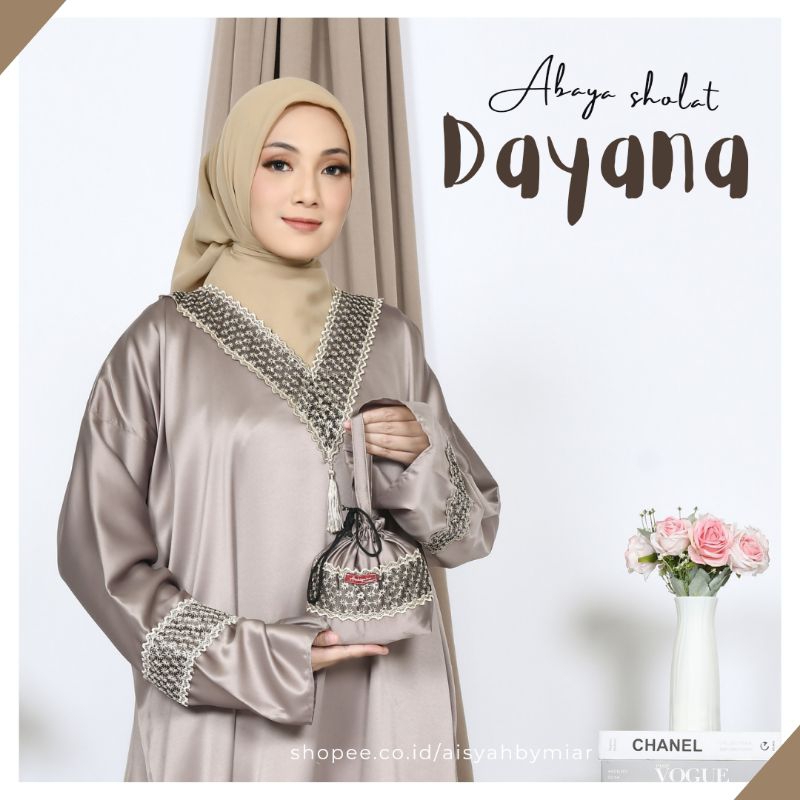 MUKENA SHOLAT | DAYANA SILK  | matt silk premium maxmara