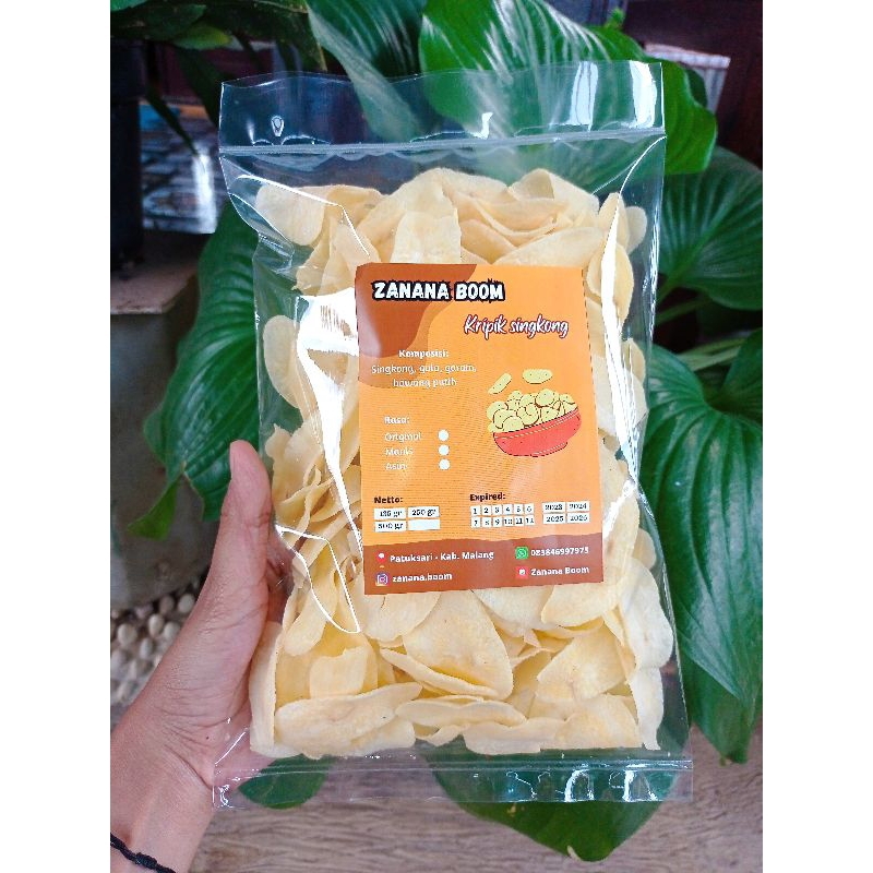 

KRIPIK SINGKONG GADUNG 140 gram