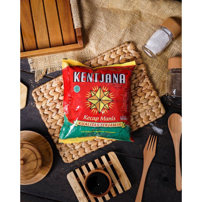 

Kecap Kentjana 500ml / Kentjana kemasan bantal