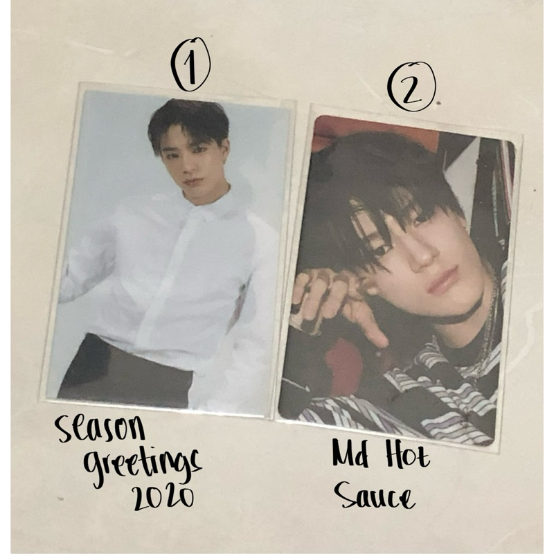 (READY STOCK) Photocard Jeno Haechan Chenle Jisung Johnny 127 NCT DREAM Universe Hot Sauce Resonance