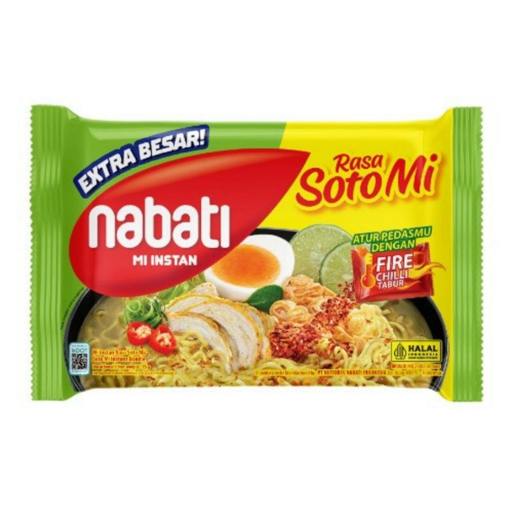 

Nabati Mie Instan Kuah Mi Soto 75g