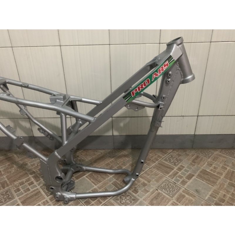 Rangka frame KLX 150 + swing arm custom pnp mesin honda yamaha suzuki dan kawasaki