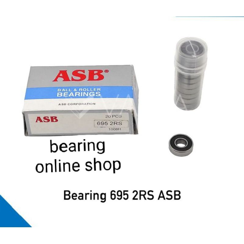Miniature Bearing 695 2RS ASB