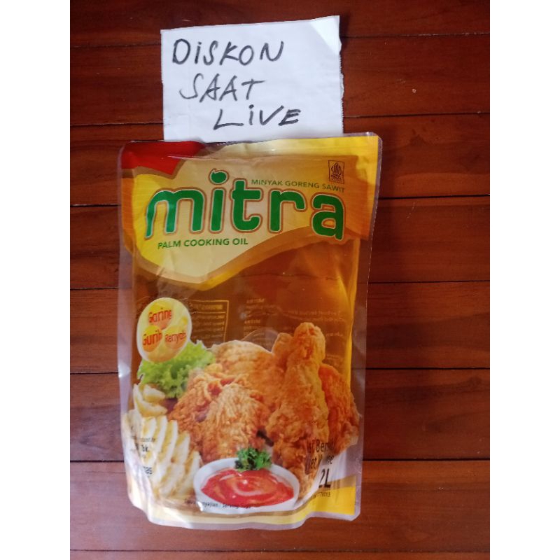 

minyak goreng mitra 2 liter 1dus karton jatim