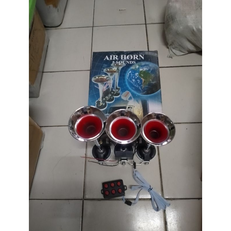 klakson telolet 3 corong 6 suara 24 vol