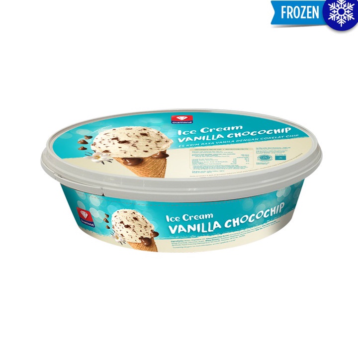 

TIPE FUS831 Diamond Ice Cream Vanilla Chocolate Chip 700ml