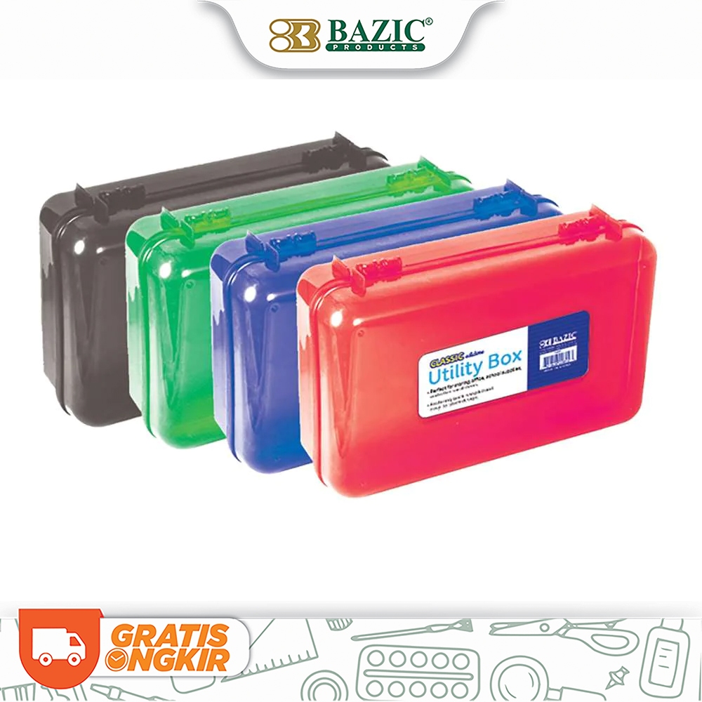 

Bazic Pencil Case Multipurpose Utility Box - Tempat Pensil Serbaguna
