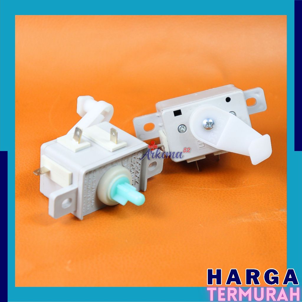 TIMER SELECTOR DRAIN AQUA KOTAK KYK-2XZ | SELECTOR SWITCH WASH / DRAIN MESIN CUCI AQUA 3 PIN