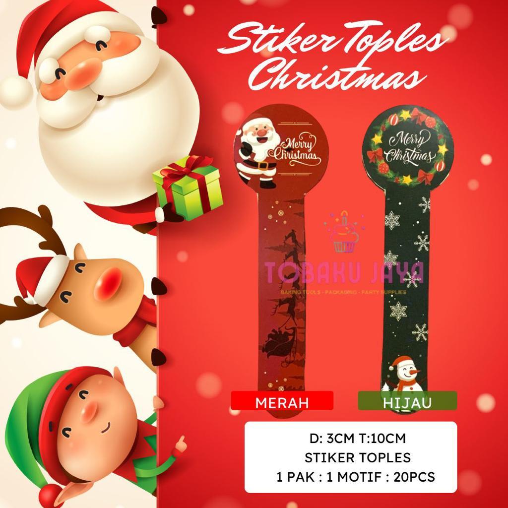 

Stiker Natal | Stiker Toples Natal | Christmas Sticker | Stiker Segel