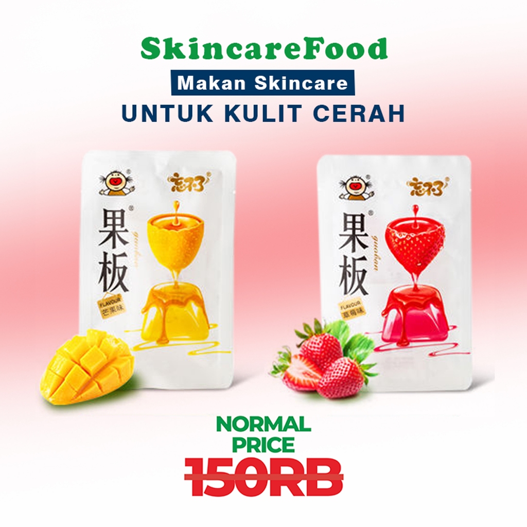 

DIJAMIN HALAL Realfood Jelly Mix All Variant Beauty Snack - Cemilan Skincare Pudding Jeli Viral Fruits Agar Agar Segar Strawberry Blueberry Nanas Mangga