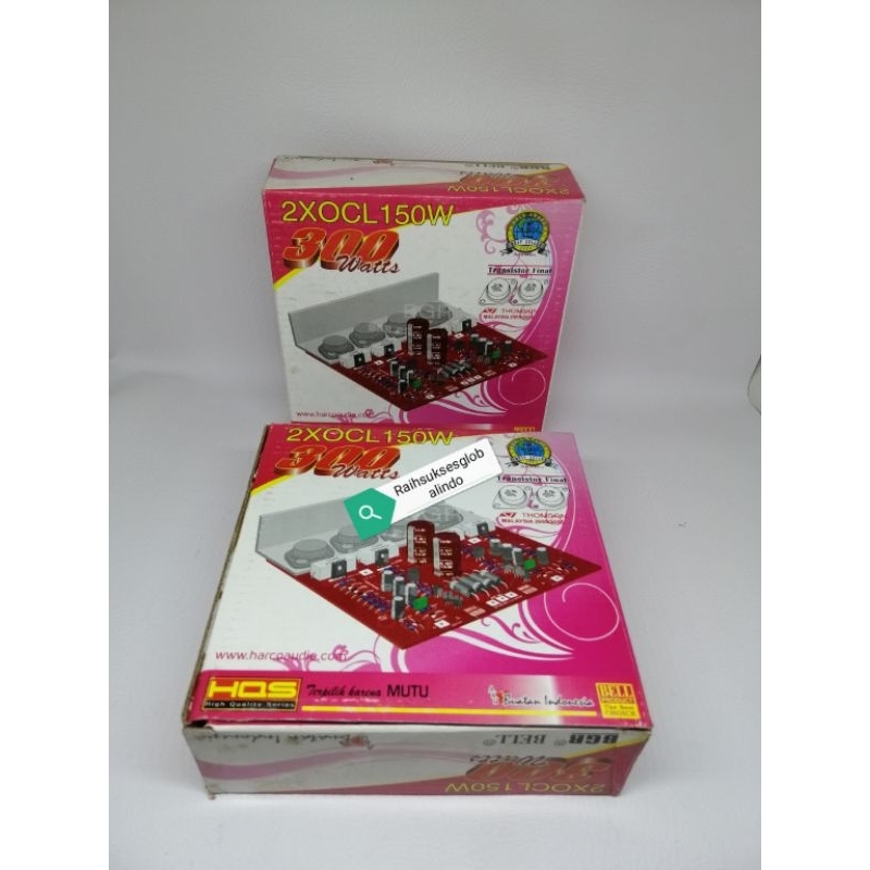 Kit Power Amplifier OCL 2x150W BELL
