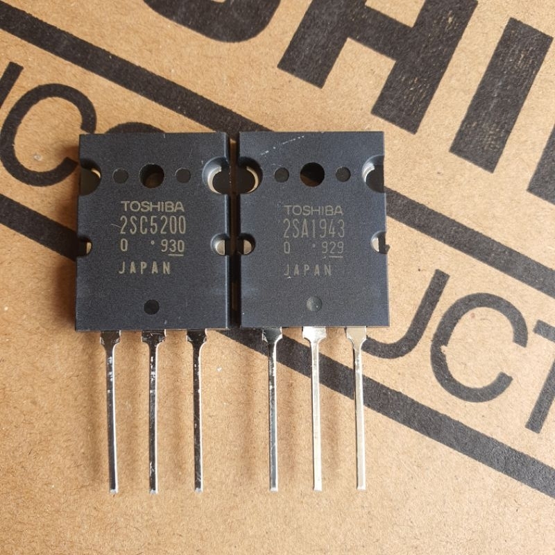 TR TOSHIBA 2SCC5200 2SA1943 GREAD A LOT 929-930