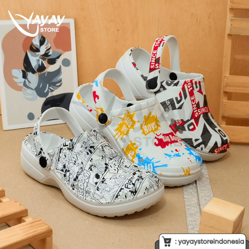 Sandal Rumah Kodok Pria wanita/ Sendal Kodok Printing Bobdog / Comic / freestyle New Arrival