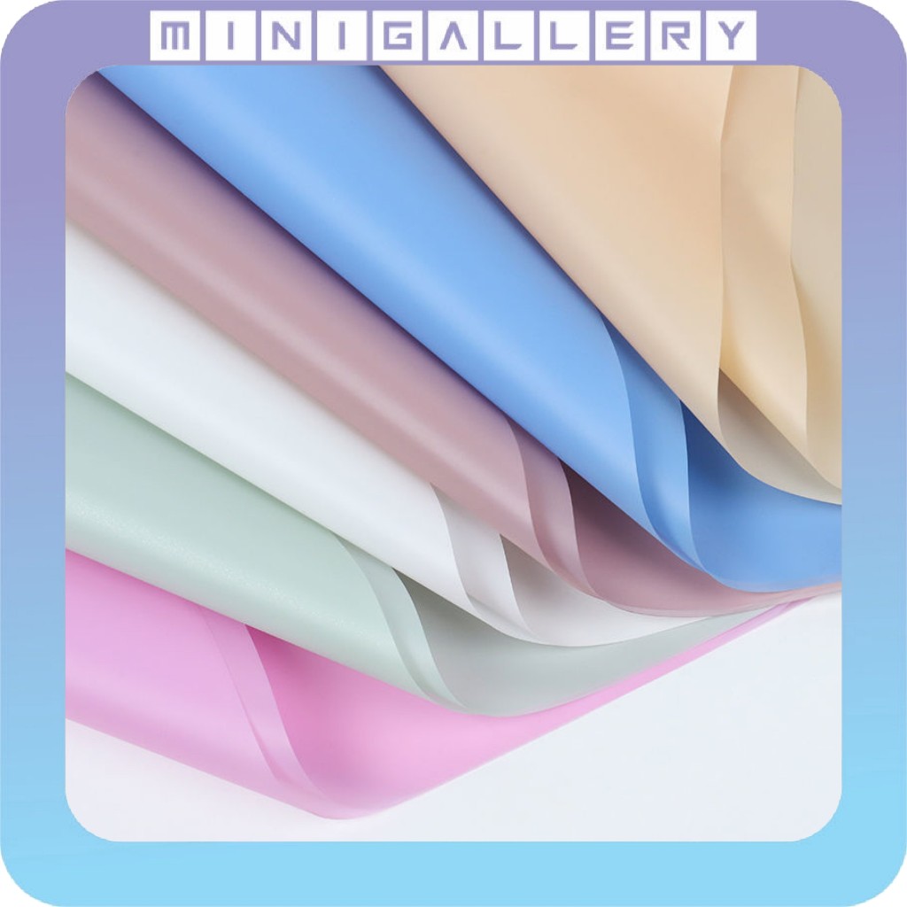 

Flower Wrapping Paper Varian Polos Kertas Buket Bunga Cellophane Florist KB01