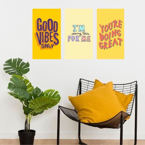 Hiasan Dinding Quotes Motivasi Aesthetic Pajangan Kamar Pajangan Kayu Pajangan Rumah Papan MDF