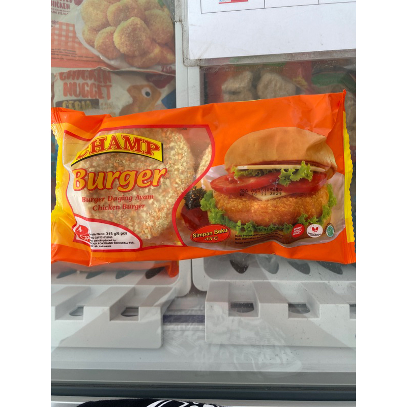 

Champ Chicken Burger 315gr