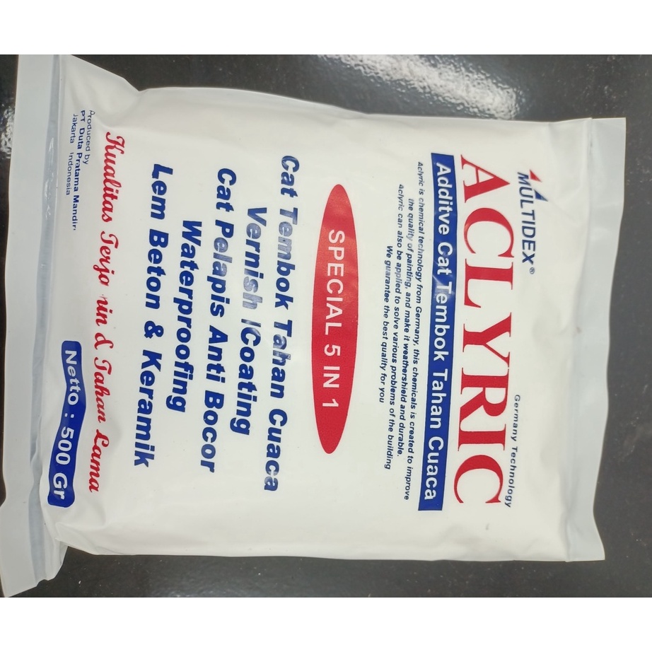 

Diskon Multidex Aclyric 500gr Cat Tembok Tahan Cuaca Anti Bocor Waterprofing