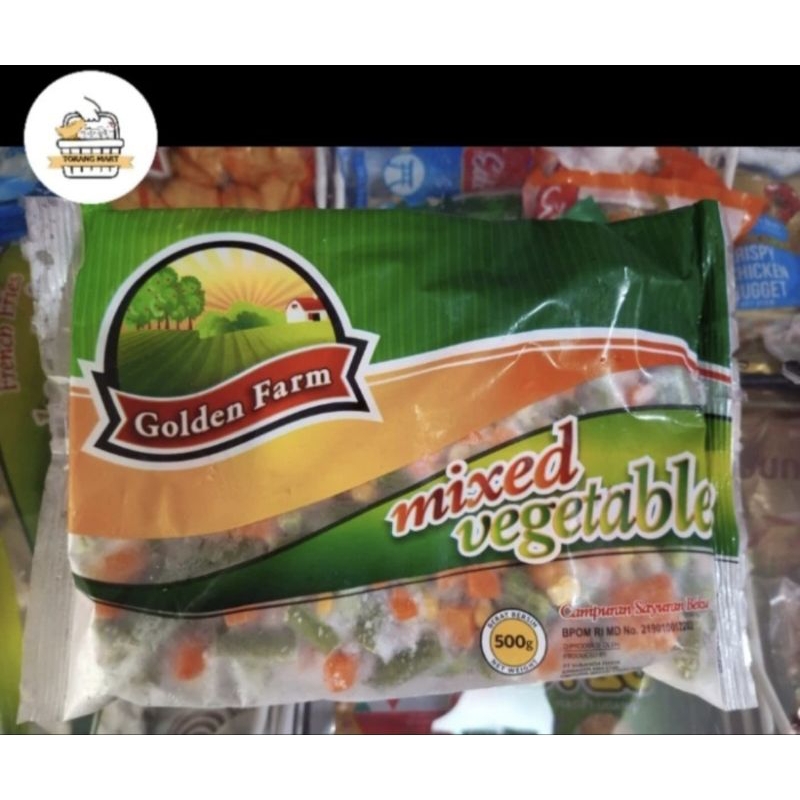

Golden Farm Mixed Vegetable 500 Gram