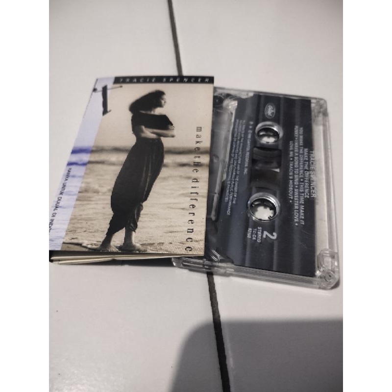 kaset pita tracie spencer / make the different