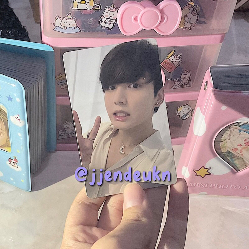Photocard Official Jungkook BTS <Proof>