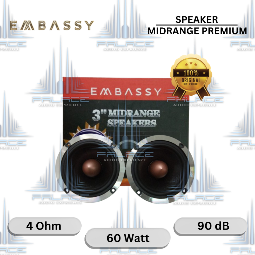 Speaker Midrange Premium - Embassy Midrange 3 Inch