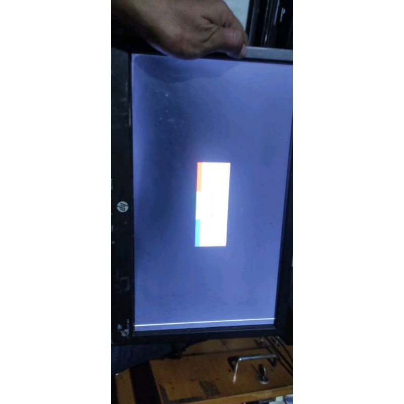 monitor komputer LED hp 16 in minus