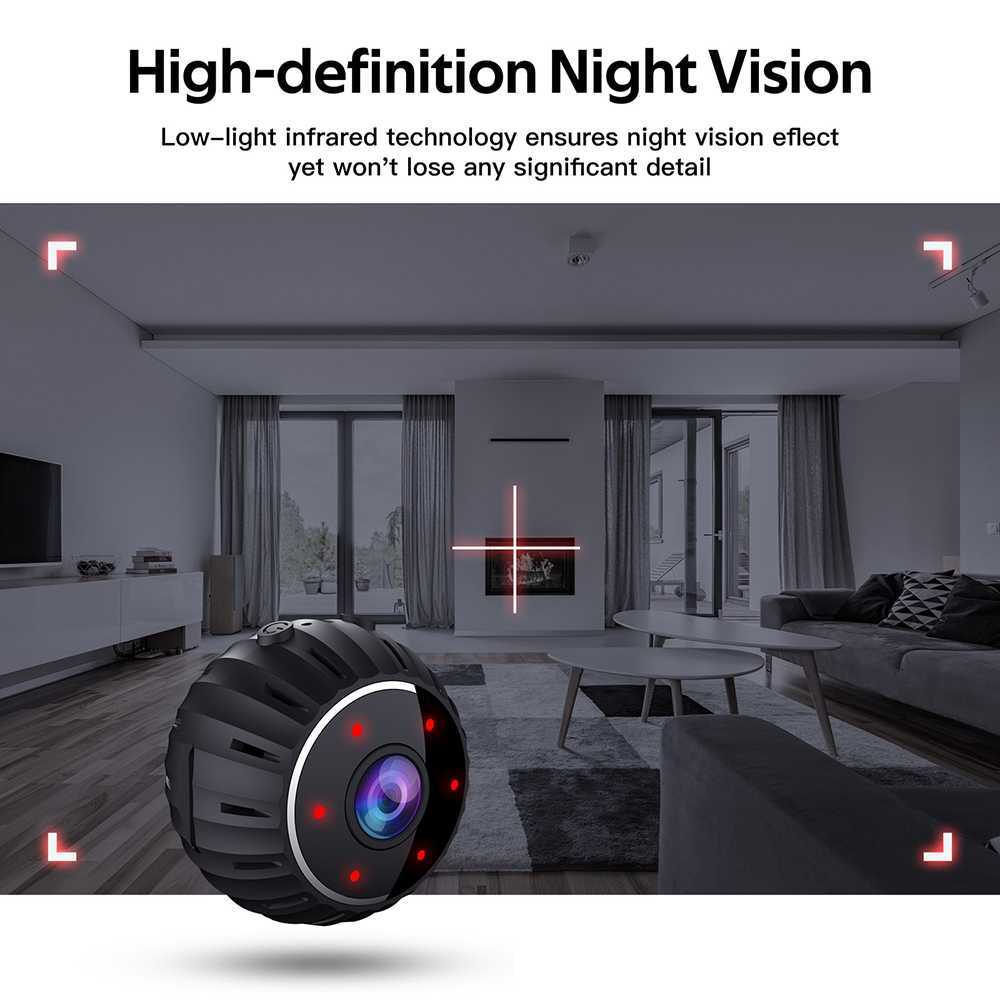 Mini WiFi IP Camera CCTV IR Sensor