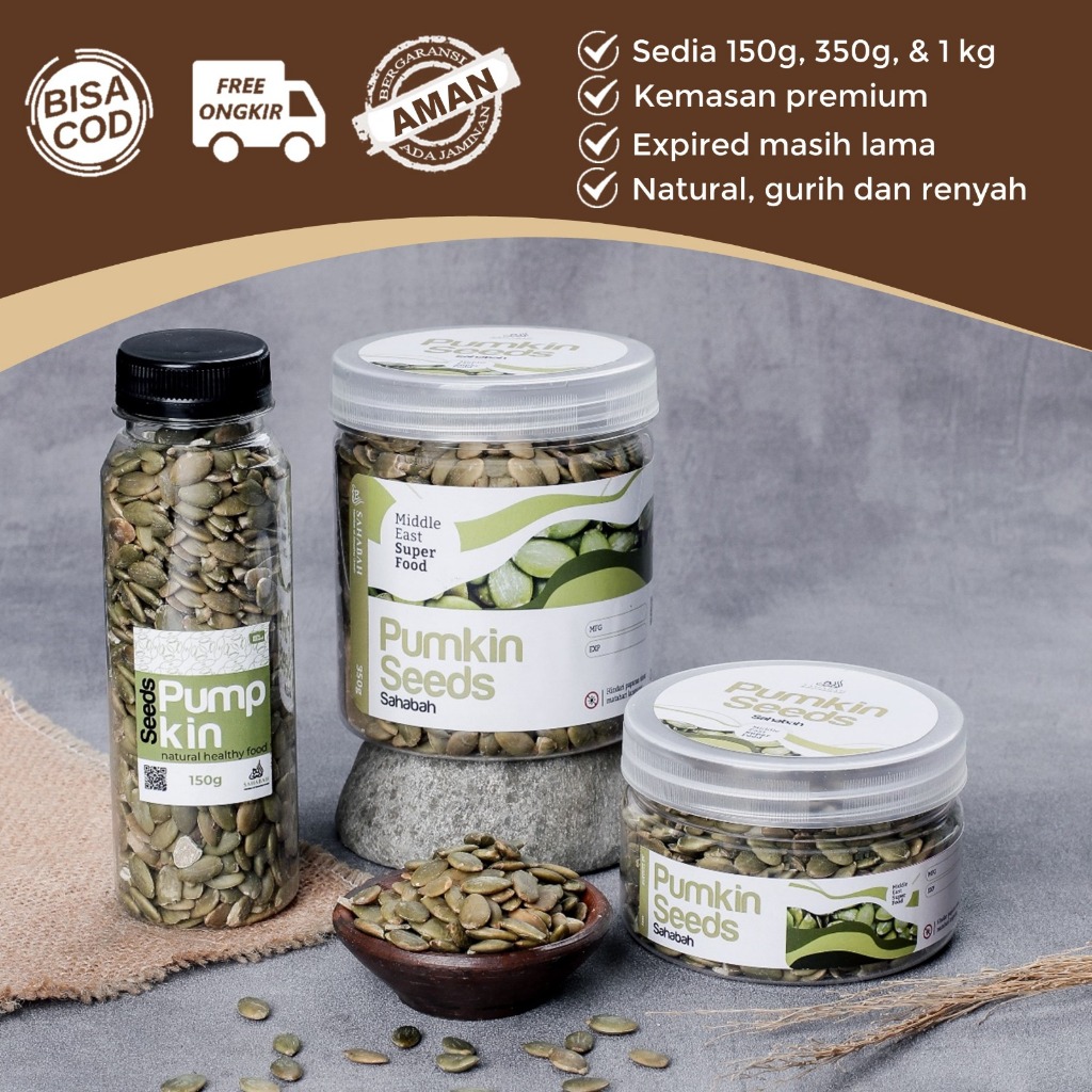 

PUMPKIN SEED ROASTED - BIJI LABU KUPAS - BIJI LABU CAMILAN SEHAT