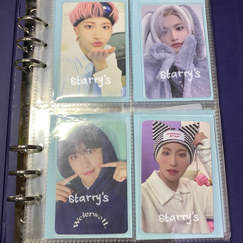 ATEEZ SEONGHWA PHOTOCARD (APPMUS BLOW KISS, MAKESTAR LD BUNNY, WONDERWALL HOODIE, WINTER MD MEONG)