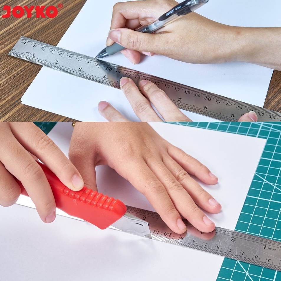 

Stok Banyak JOYKO RULER 30CM STAINLESS / PENGGARIS BESI RL-ST30 Terbaru