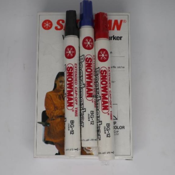 

Diskon Promo Spidol Whiteboard Snowman BG-12