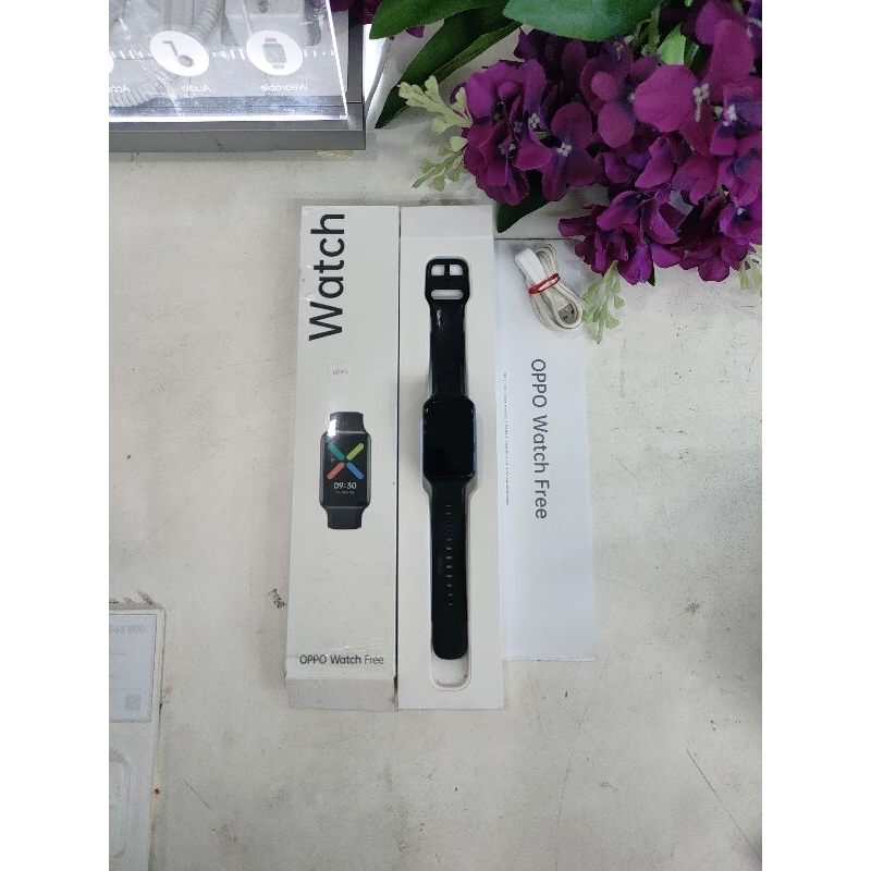 oppo watch free original lengkap mulus