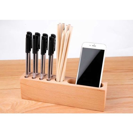 

Tempat Pensil Modern Unik Kayu Jati