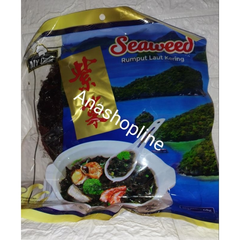

Naraya My Chef rumput laut kering / Dried seaweed / Ci chai / Zi Cai 60gr