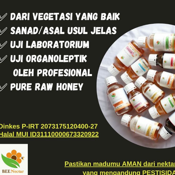 

Baru Raw Honey Madu Asli Murni Bee Nectar 1,250 gr Terbaru
