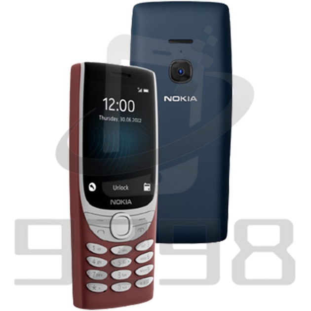 ↑❂❉ Hp Nokia Jadul 8210 4G Mobile Memory 48Ram Screen Size 2.8