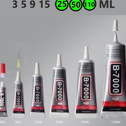 

Best Produk Lem B-7000/Lem DIY Uk. 25-110ml Harga/Pc