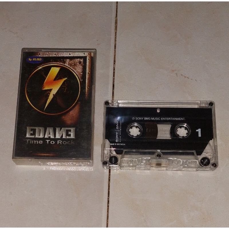 kaset lokal original EDANE album Time To Rock (3)