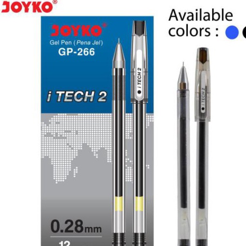 

Best Terlaris PEN PULPEN Hi TECH JOYKO 0.28mm GP 266 / HITECH JOYKO [LUSIN -12 PCS]