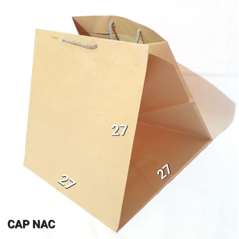 

Paper bag 27×27 besar tebal / paperbag / tas kertas / goodie bag