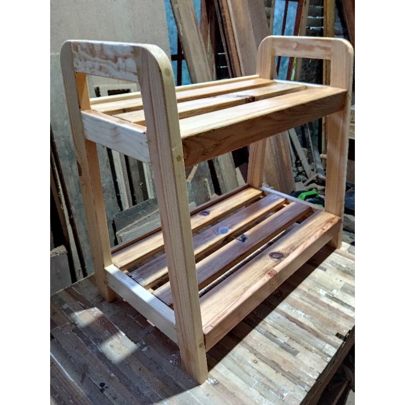 Rak sepatu 2 tingkat