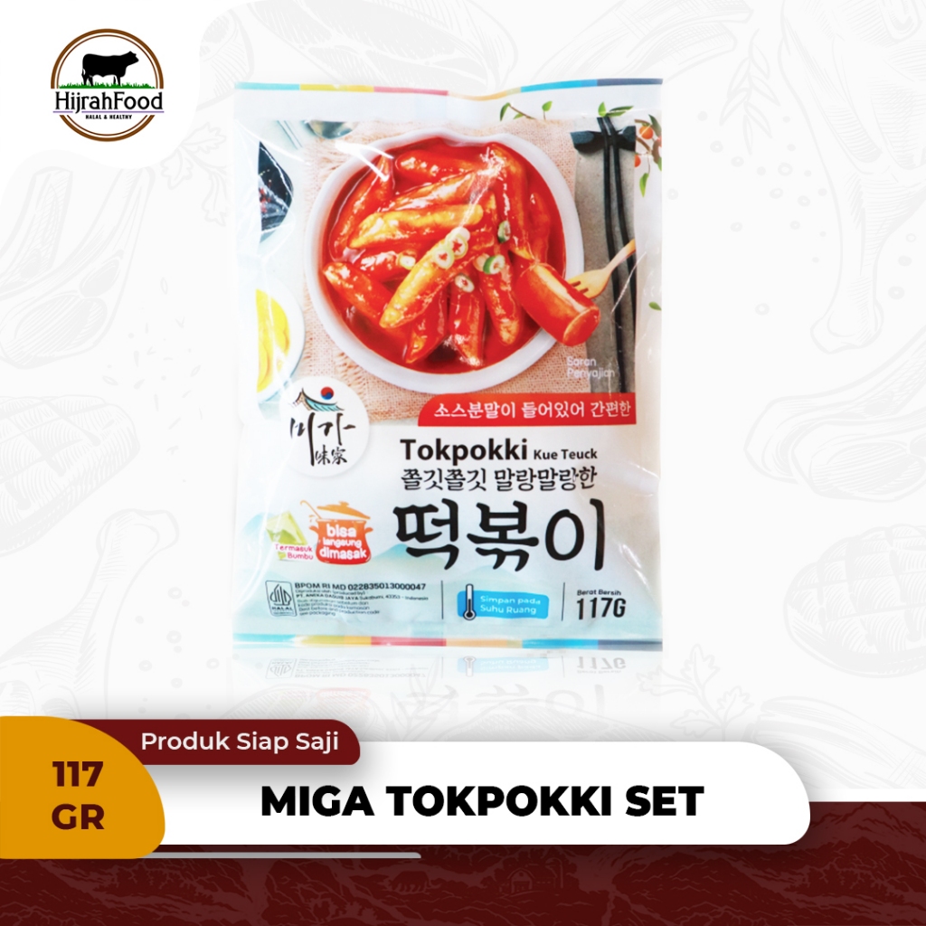 

Miga Tokpokki Dry Korean Tteokbokki Kue Teuck Dengan Bumbu Siap Masak 117 gram
