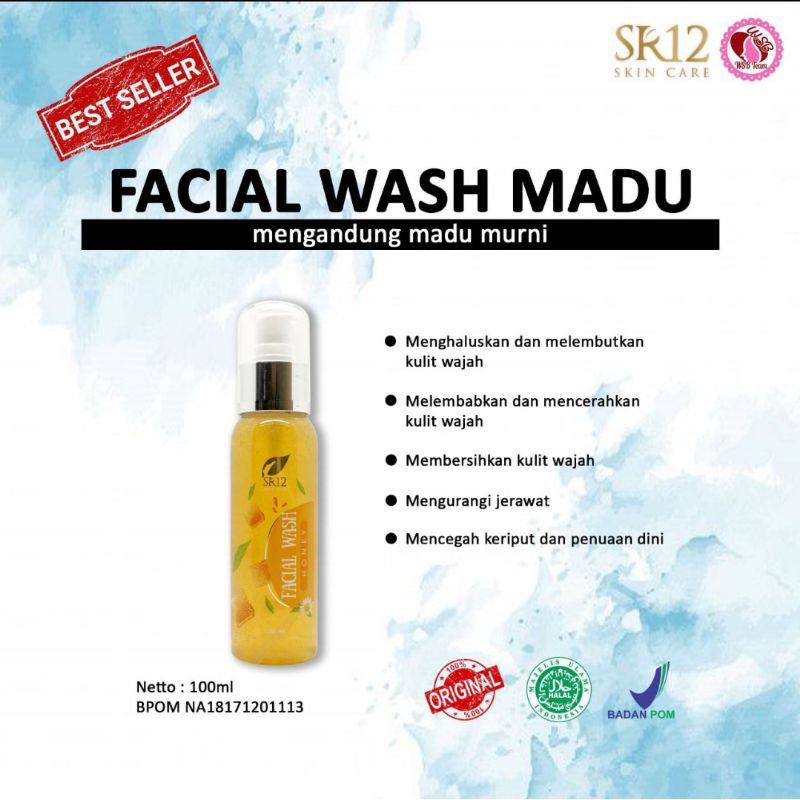 FACIAL WASH MADU SR12