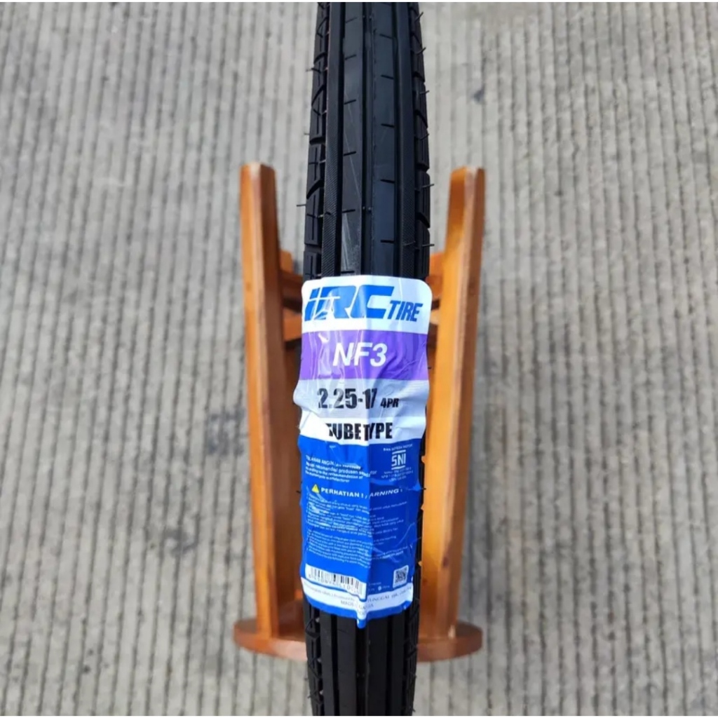 BAN LUAR Motor IRC 225-17 225 Ring 17 Universal NF3 Bunga Lurus - Bukan Tubeless