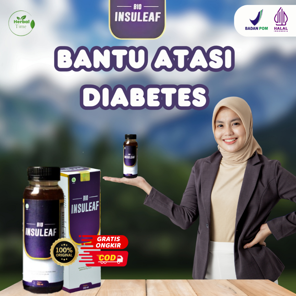 

BIO INSULEAF – Herbal Alami Cegah Diabetes Tingkatkan Daya Tahan Tubuh Bantu Turunkan Gula Darah