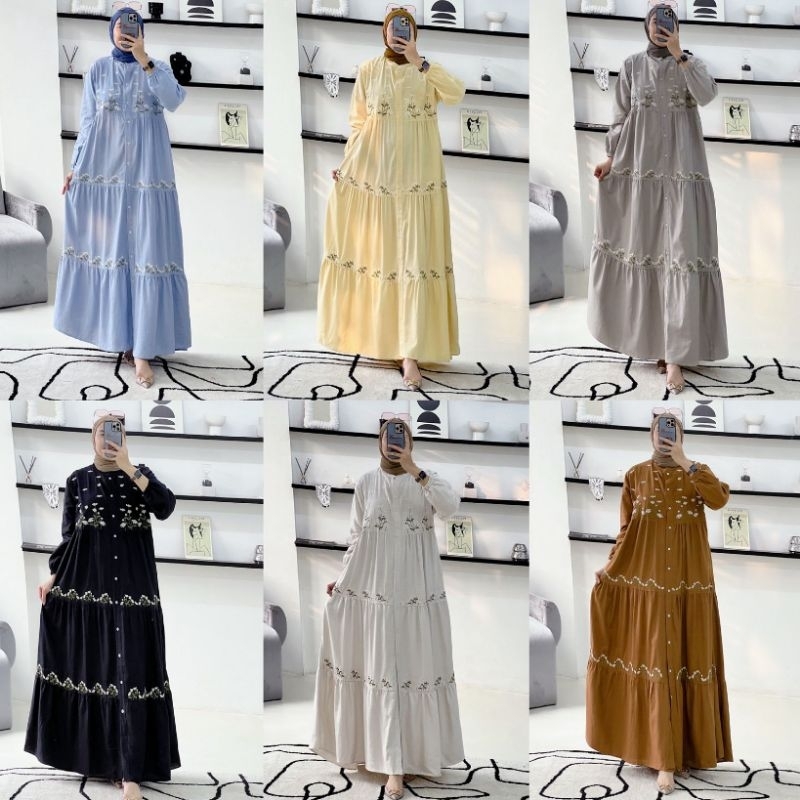 GAMIS AREESHA PREMIUM ORI GAGIL OVA
